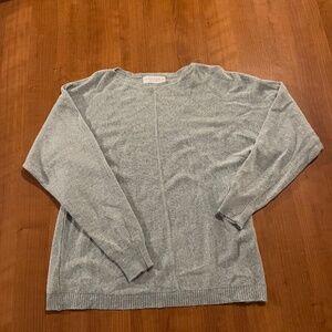 Cashmere silk blend Bianco & Blu Made In Italy Womens  Green Sweater S Preppy